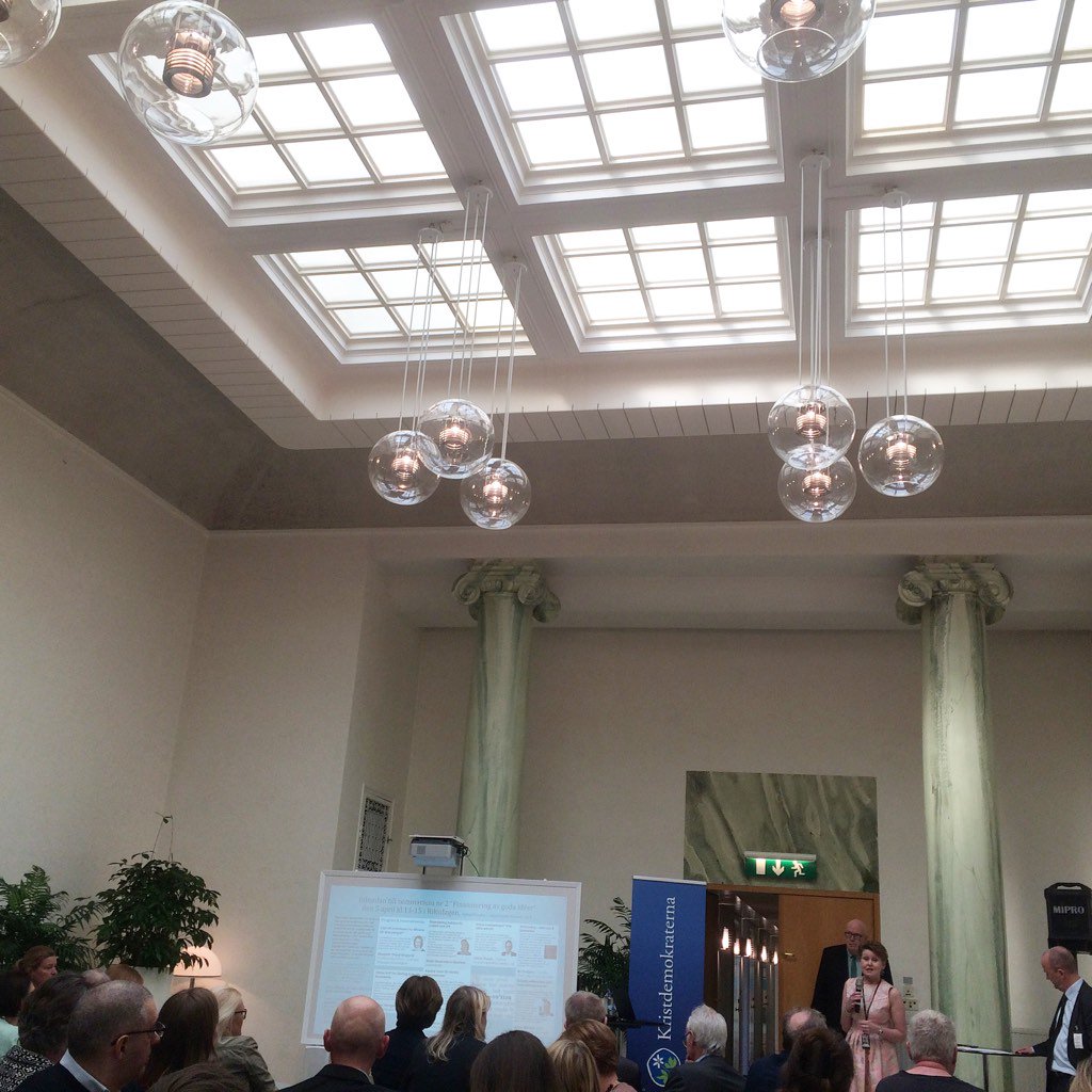 På plats i Riksdagshuset o seminarium för det svenska innovationssystemet #drivhuset #innovationssem