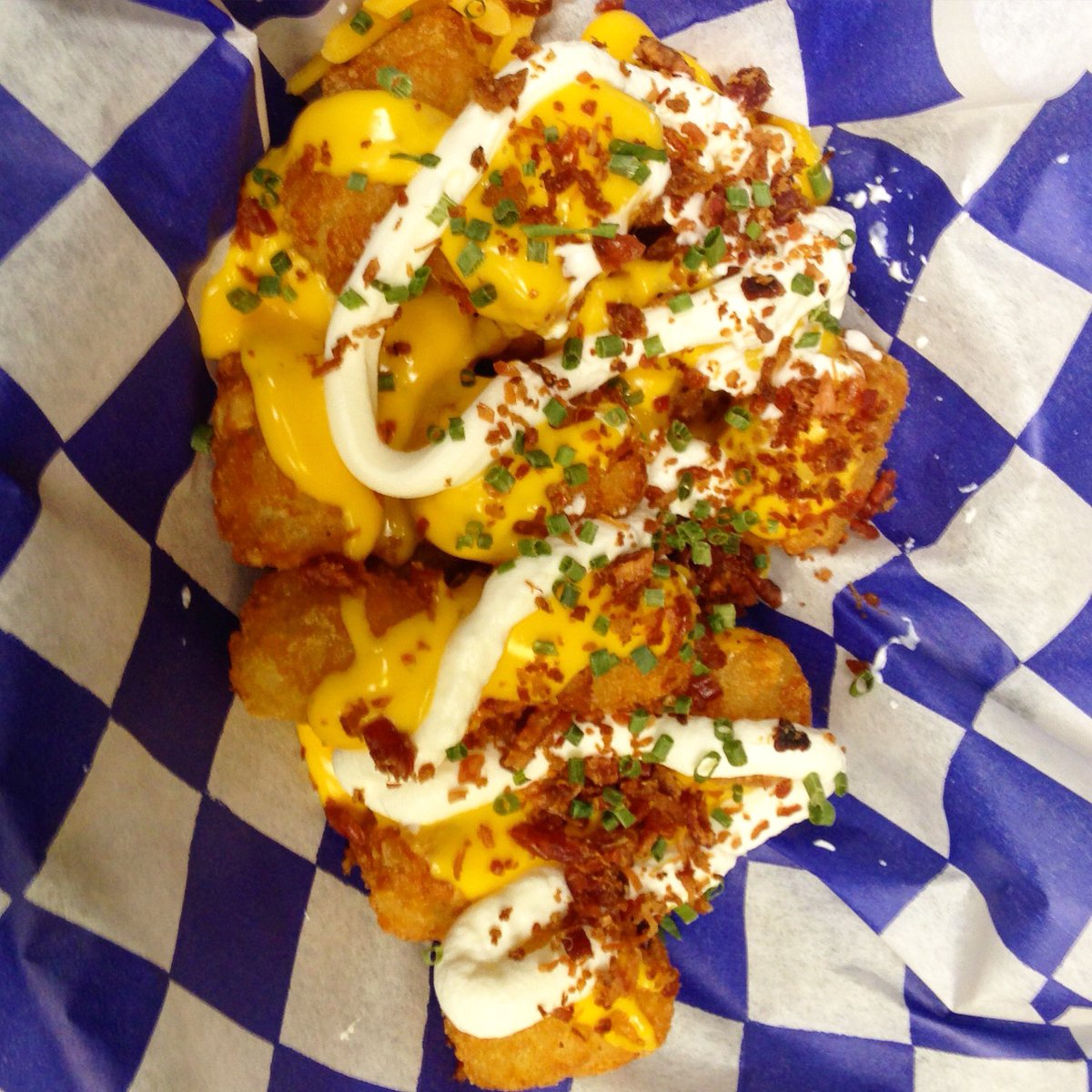 Loaded tots! #ABRoadEatsWB