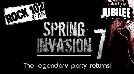 ROCK102TWITS's tweet photo. Twitter Tuesday - RT to WIN TIX to SPRING INVASION 7! @sethRock102 picks a winner this afternoon! https://t.co/o4VA5eEku4