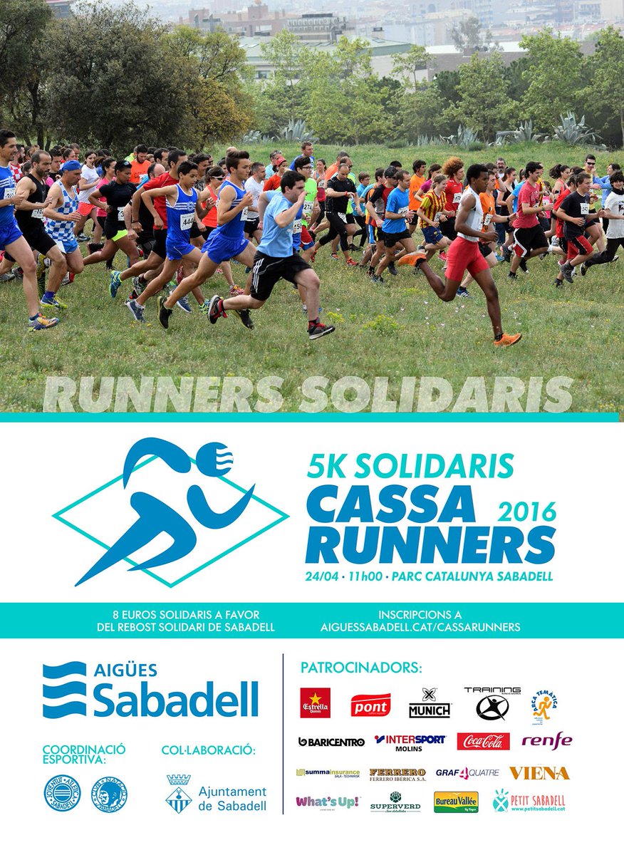 Convidem a tots els nostres amics a participar, i enviem el nostre suport a <a href="/AiguesSabadell/">Aigües Sabadell | #MésQueAigua</a>. Esperem sigui un èxit!