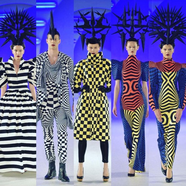 NOTJUSTALABEL's tweet photo. #NJALDesigner @ivanapilja honours Op Art in her #AW16 show @BelgradeFashion #BelgradeFashionWeek #bgdfw. #NJALNews https://t.co/s51h8xp9OF