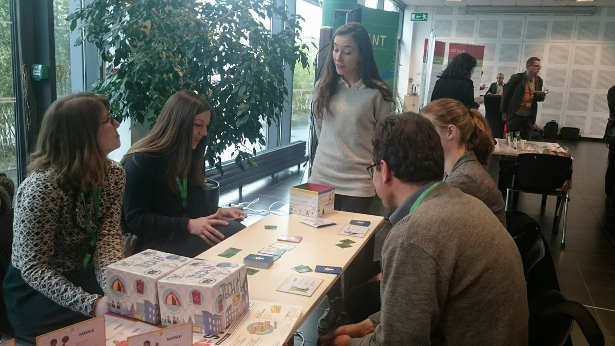 Grenoble_EM's tweet photo. "Tech it!", le dernier #SeriousGame de Grenoble EM en démo aux #RMTI2016 https://t.co/nhiFDYRqbb