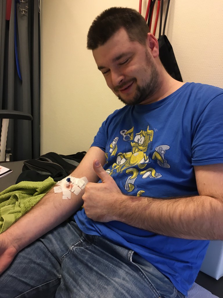 LadyAni's tweet photo. Das Sedierungszeug scheint echt gut zu sein ;) https://t.co/mJUvnYeHdN