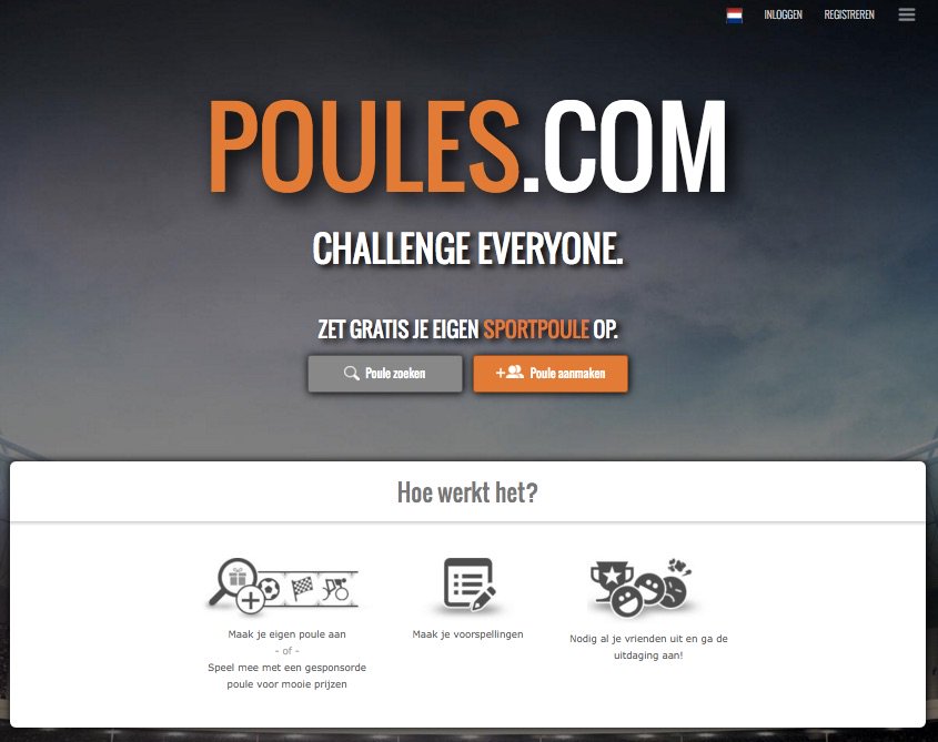 Poulescom's tweet photo. Onze nieuwe homepage is live! https://t.co/ct2xXYSL17 #poules #sports #sportsponsoring #sportmarketing https://t.co/jxT2M1RjHk