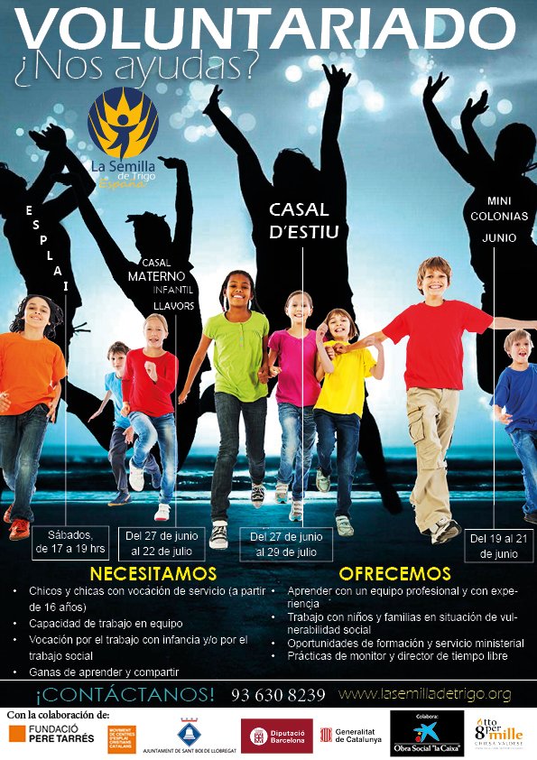 ow.ly/10iY9uNecesita… personas con vocación y ánimo, como voluntarias o en prácticas. Por favor, difundidlo!