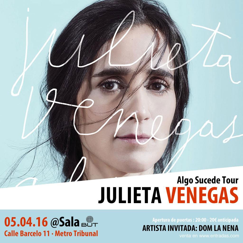 Octubre_Music's tweet photo. Algo sucederá HOY en .@SalaButMadrid 
@julietav https://t.co/w2w7ynxS0z