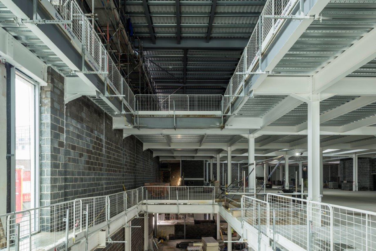 bandkbuild's tweet photo. .@bandkphoto has also been to @MoorSheffield for update on progress in #Sheffield with #architect @lesliejonesarch https://t.co/dftALBfjn6