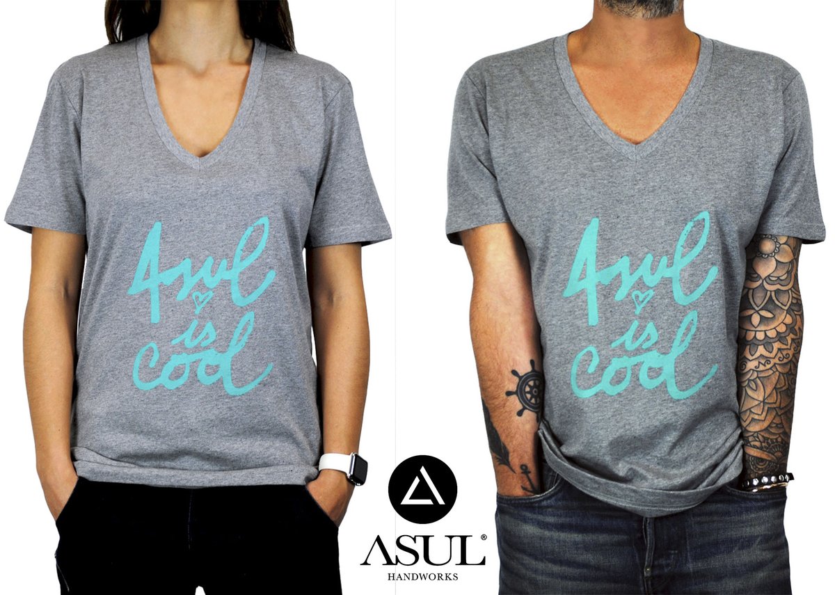 Esta temporada, llena tu armario con nuestras camisetas #asuliscool. Son #unisex, perfectas para un look 'casual' 😍