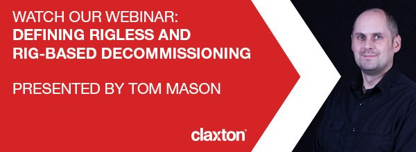 ClaxtonNews's tweet photo. #WEBINAR: Defining #rigless and rig-based decommissioning… Watch the recording here: https://t.co/5ljIp4crue https://t.co/Vpnb9MFYhZ