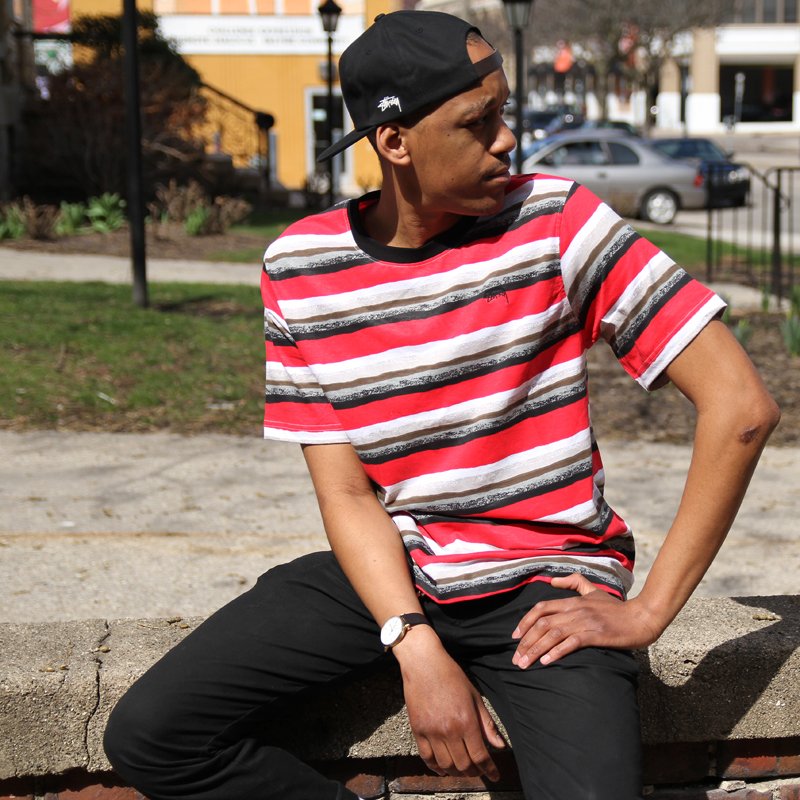 #stussy Painted Stripe Shirt.  goo.gl/GB34QH