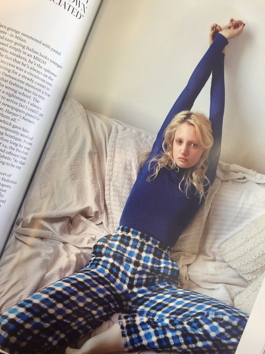 MANDPMODELS's tweet photo. #SPOTTED! #LilyW wears @msgm_ in @someaboutmag shot by #HanaKnizova, styled by @cassiewalker #EDITORIAL #MandPIMAGE https://t.co/AS9vnEslMT