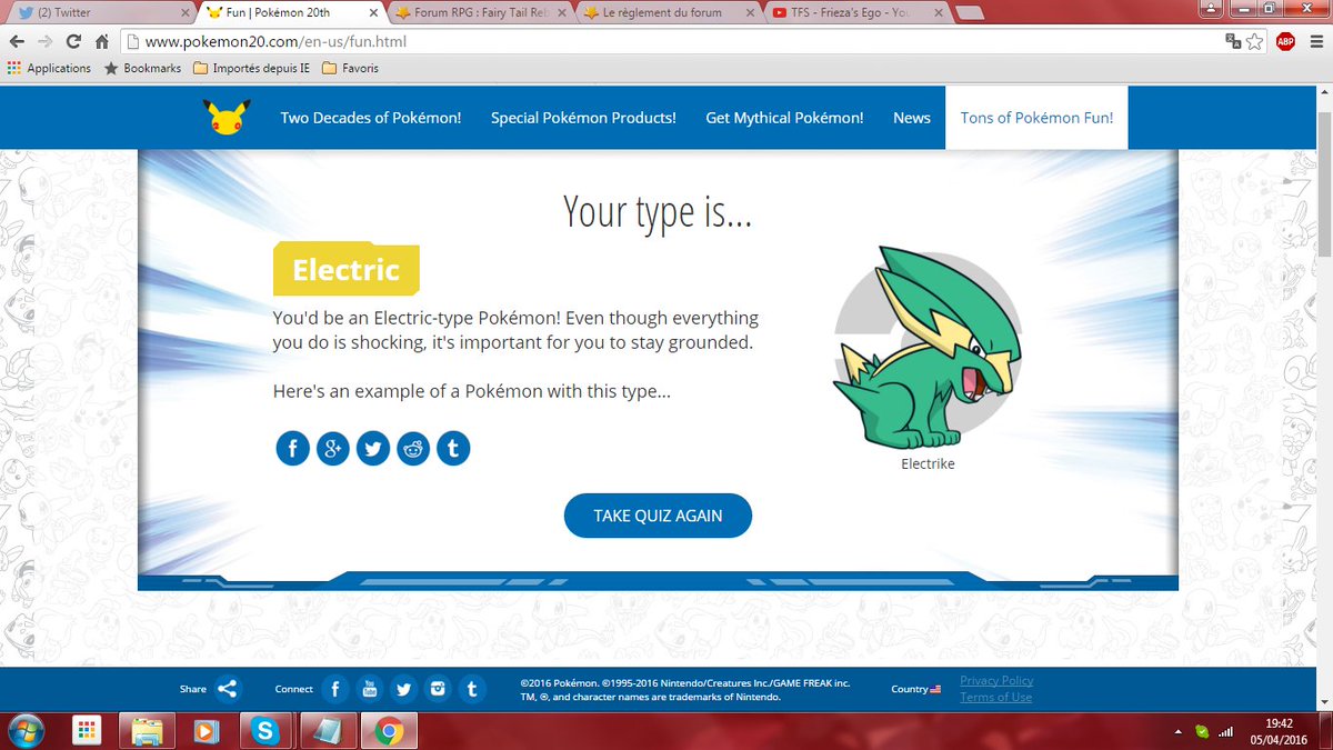 Mizu I Got Fairy What Pokemon Type Are You T Co Itkcxyqo2b Pokemon Ps Je Preferes Nymphali Eeveepower T Co 97qc5hqsuc