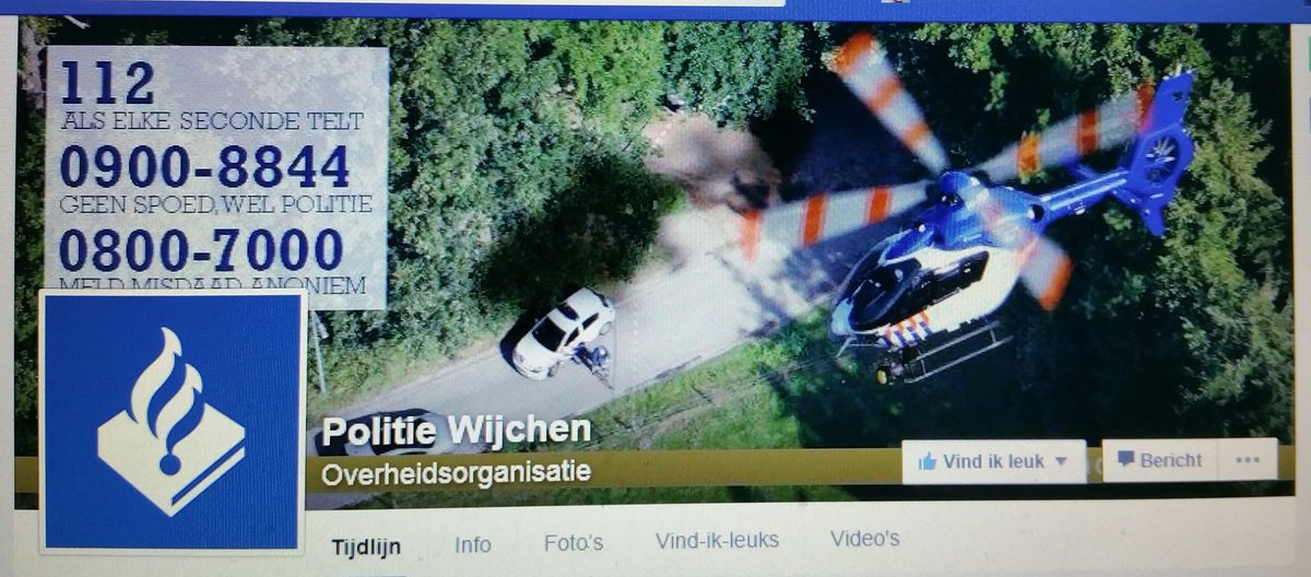 Facebookpagina v/d politie #wijchen al gezien?Like de pagina om op de hoogte te blijven v/h politienieuws in Wijchen