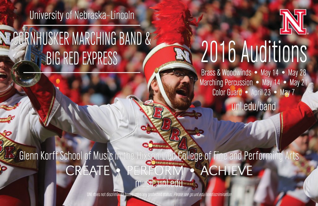 UNLBands's tweet photo. Join the CMB Family - be a part of the 300! https://t.co/2zlTHEVQB0