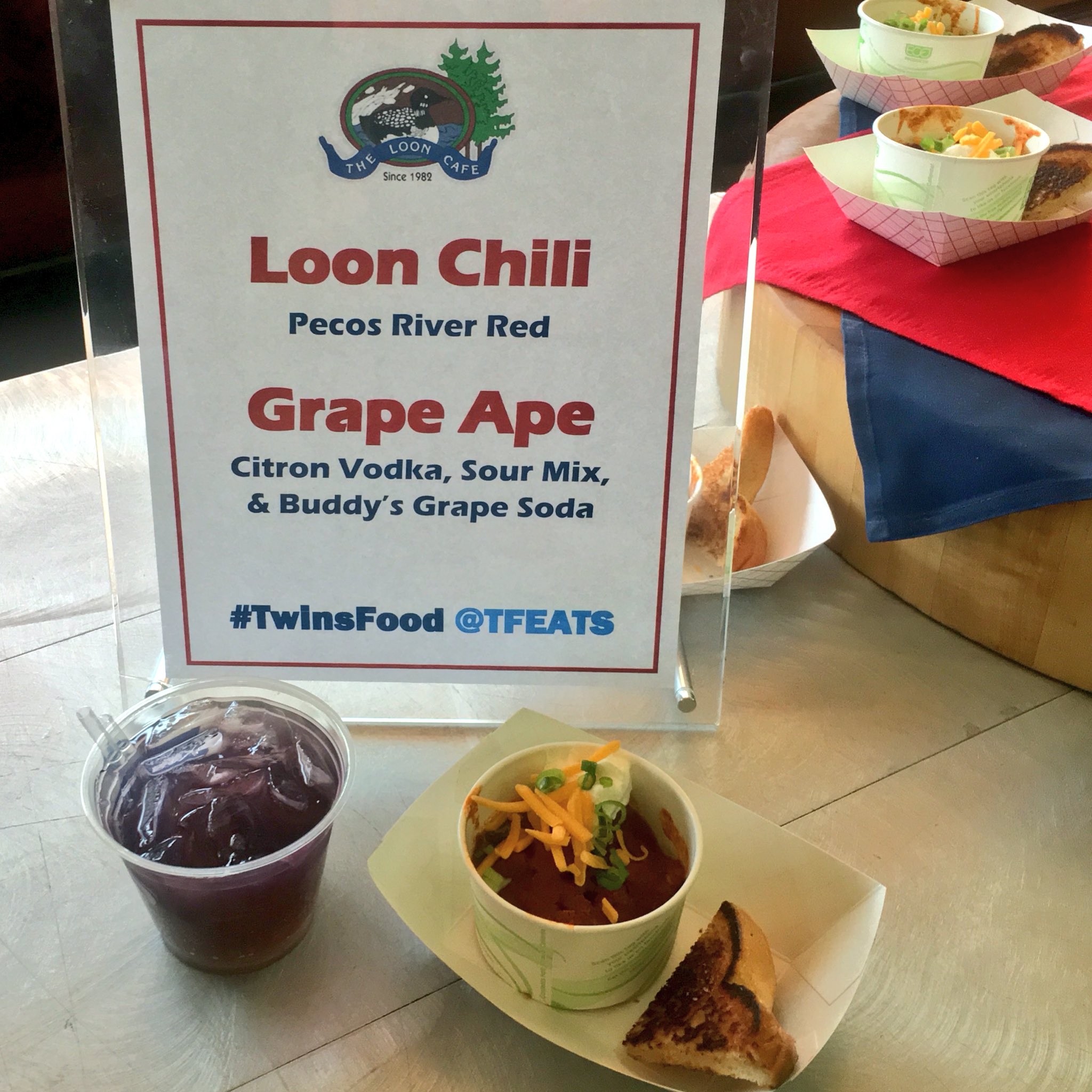 Target Field Eats On Twitter Thelooncafe Will Also Be Mixing Their Specialty Grape Apes With Buddy S Grape Soda All Season Long Twinsfood Https T Co Thzm7cy65k