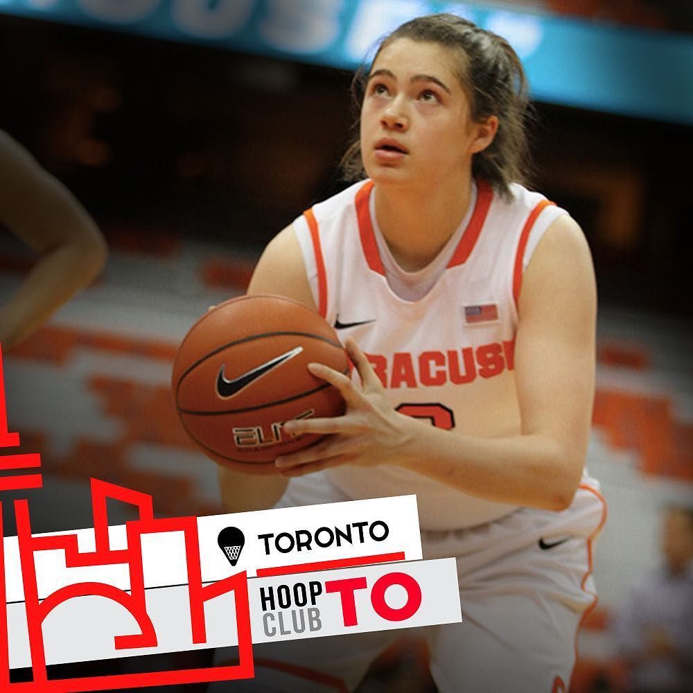 HoopClubTO's tweet photo. Toronto's Julia Chandler of the Syracuse Orange is going to the big dance. Tonight, the freshman forward will face … https://t.co/rLyY4h6ZuS