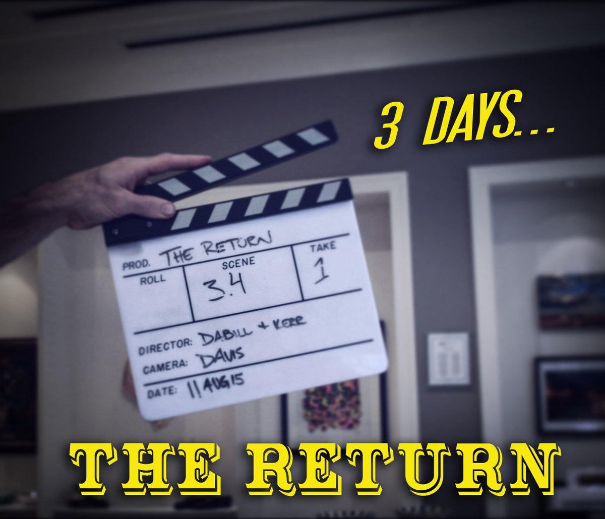 NMinesProd's tweet photo. Don't miss the online premiere on Friday! #TheReturnFilm #ShortFilm #IndieFilm  #BehindTheScenes https://t.co/sy3H01dGQI