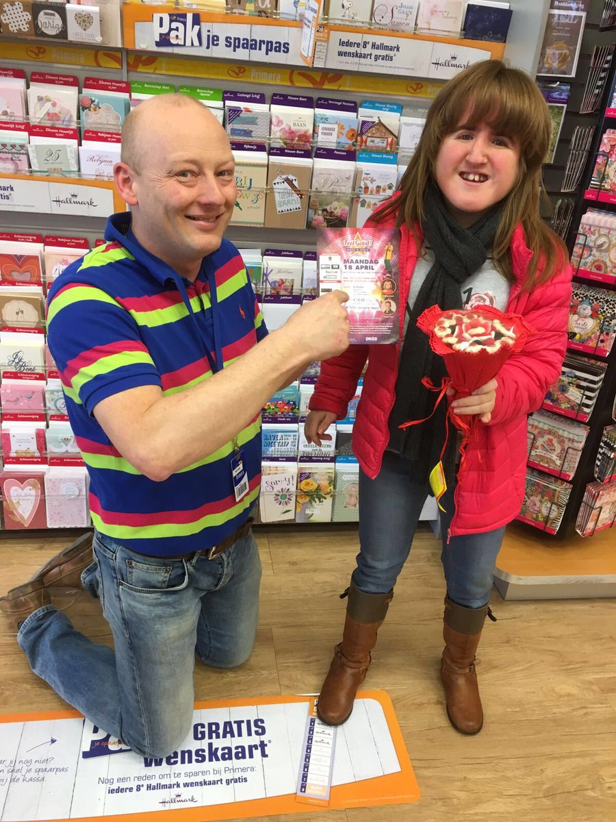 Op maandag 18 april loopt Romy mee met de <a href="/FeelGood_Show/">FeelGood Modeshow</a>. Flyers bij ons in de winkel. #veenendaal