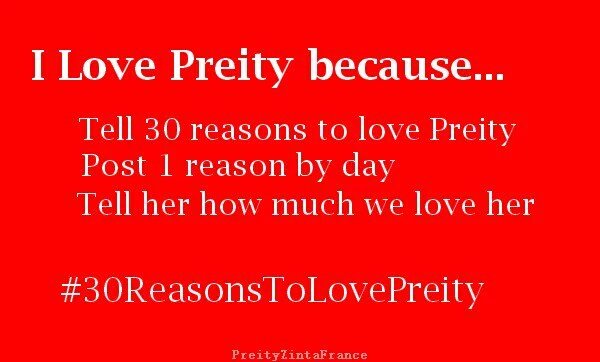 Day:-26 I love preity because of her sense of determination✌ <a href="/realpreityzinta/">Preity G Zinta</a> 😘❤
#30ReasonsToLovePreity