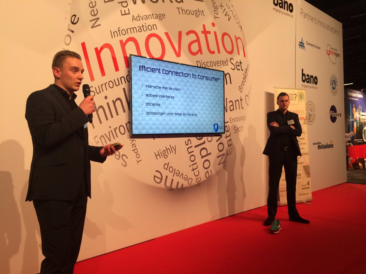Innovatiepitch op de bcdd in Assen