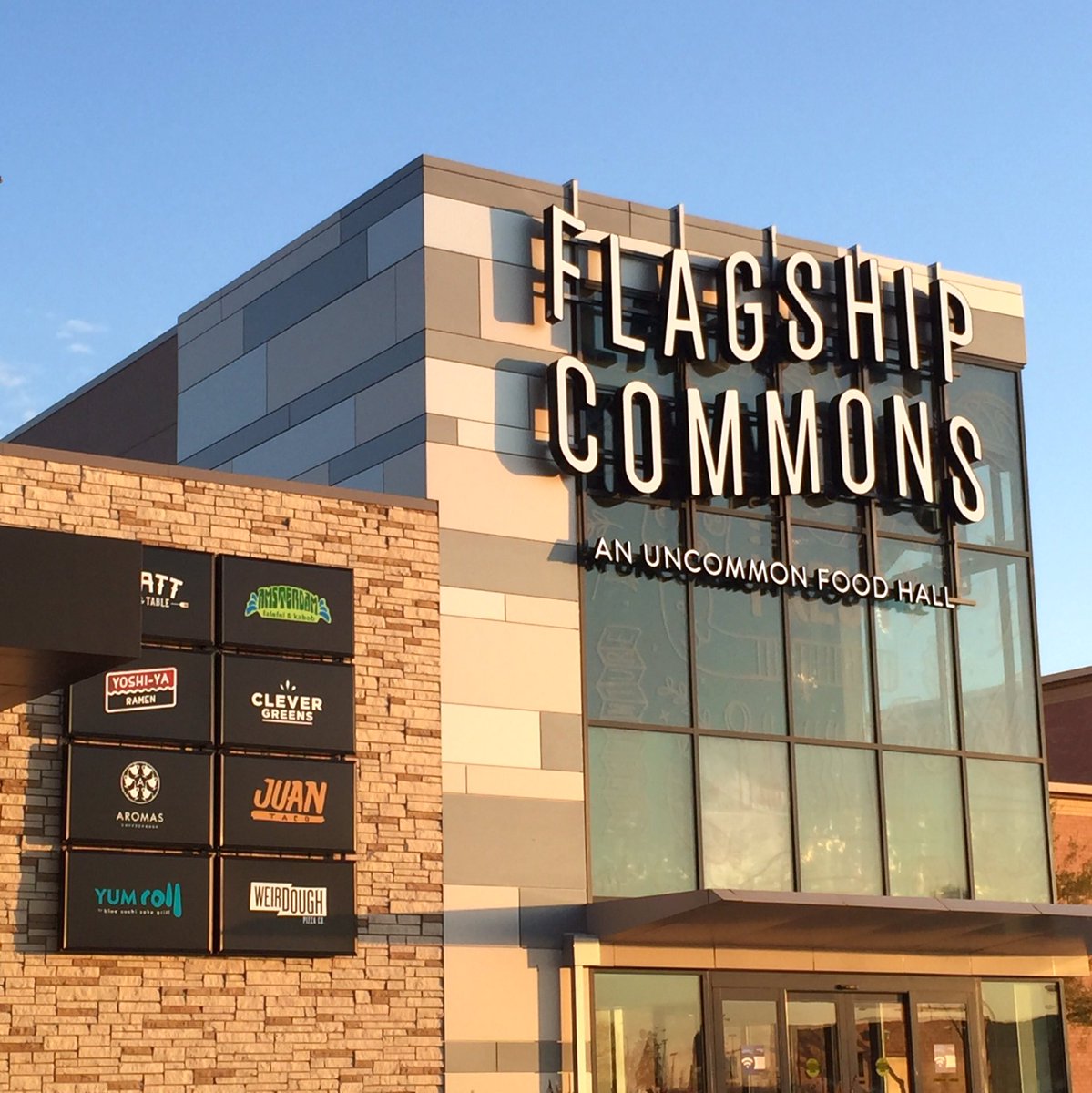 SpartanJessica's tweet image. If you haven't been to #FlagshipCommons yet you should go! If you have, go again! #localeats