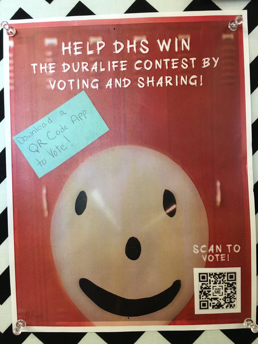 Help DHS win the Duralife Contest by going to this link and voting for our video! a.pgtb.me/QDmg5n/kbwQH?w… 🔴⚫️⚪️