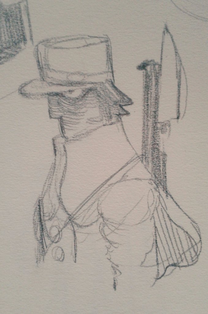 More sketchbook personalities 
