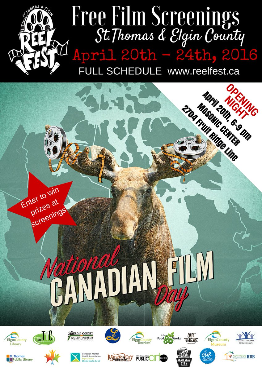 We are hosting on the 22nd for the Canadian Film Festival. Starts at 7pm. Come see Daniel Radcliffe in the "F" Word
