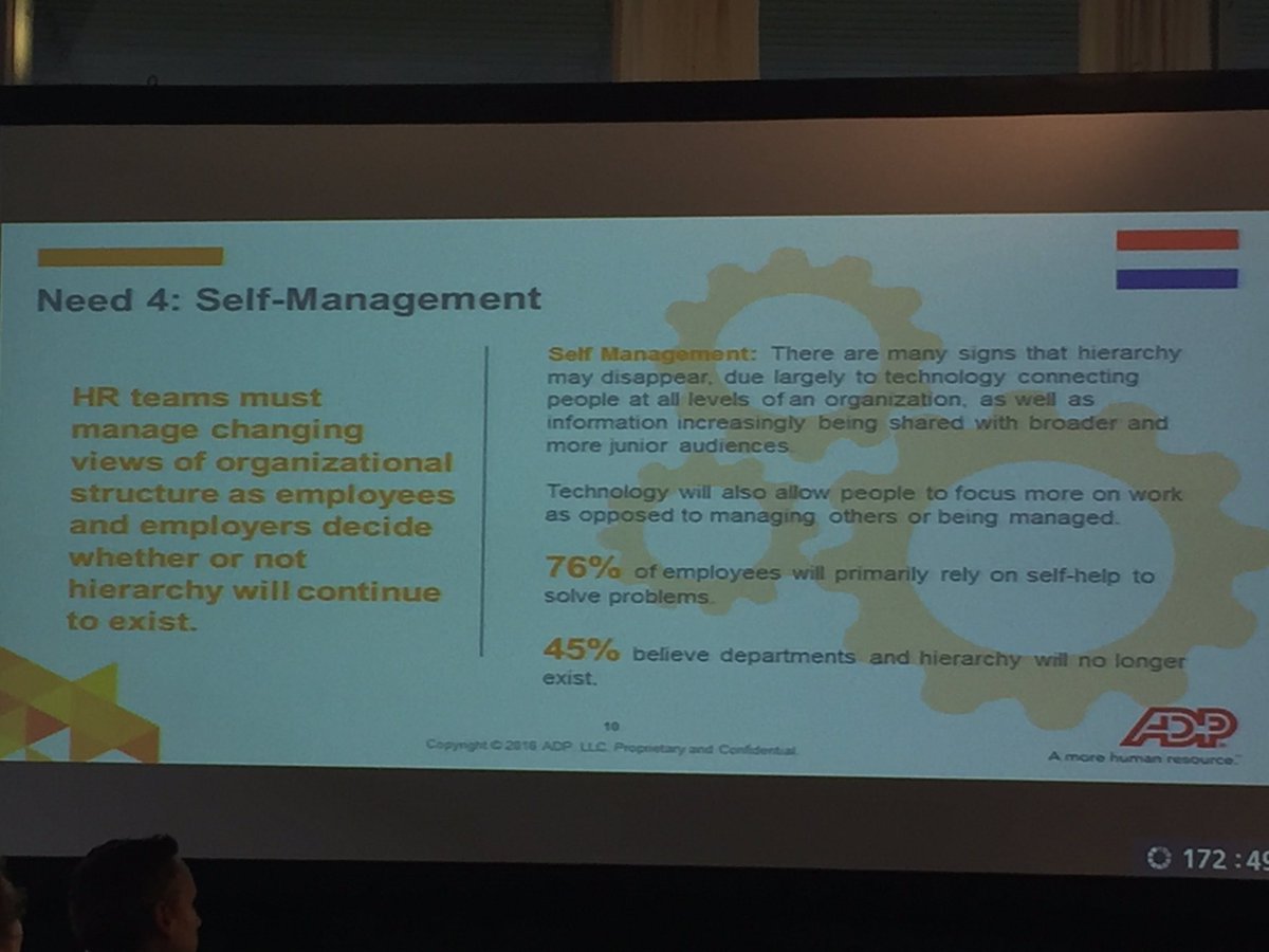 Marco_Kootstra's tweet image. @ManuelaADP liquid society =&amp;gt; #selfmanagement #directfeedback #nohierarchy ? #evolutionofwork #adp #adpmnc #adpnl