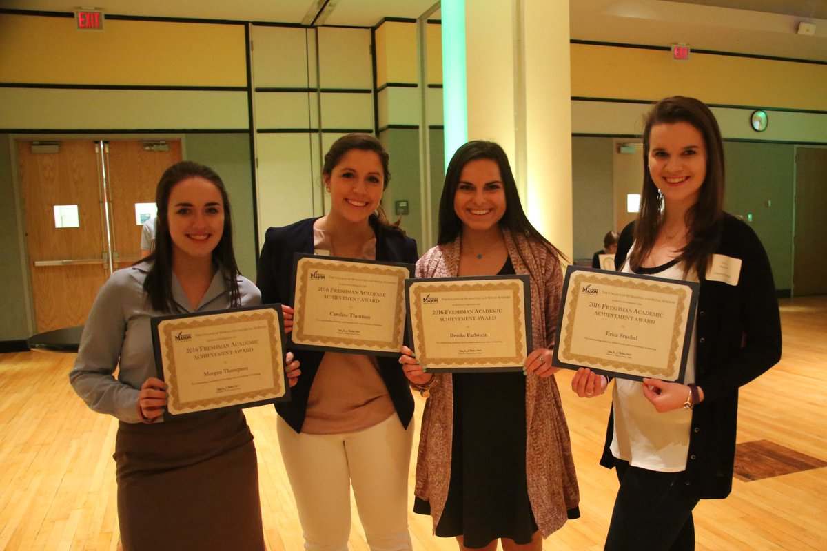 MasonCHSS's tweet photo. Photos from the CHSS Freshman Academic Achievement reception https://t.co/hGXerdM2Iv  @GeorgeMasonNews #CHSSstudents https://t.co/6HOjGbj3OP