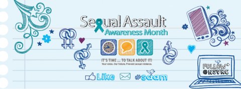 Sexual Assault Awareness Month - It's time to talk about it. #healthquarters #sexual assaultawareness