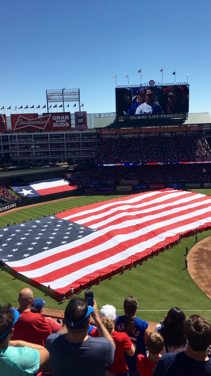 TeamTakeDown's tweet photo. #RangersOpeningDay https://t.co/m1Sh0NS1du