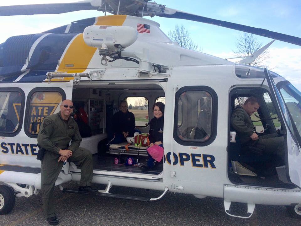 NJSP's tweet image. Thinking about hopping in this bird and flying south! #WhereIsSpring