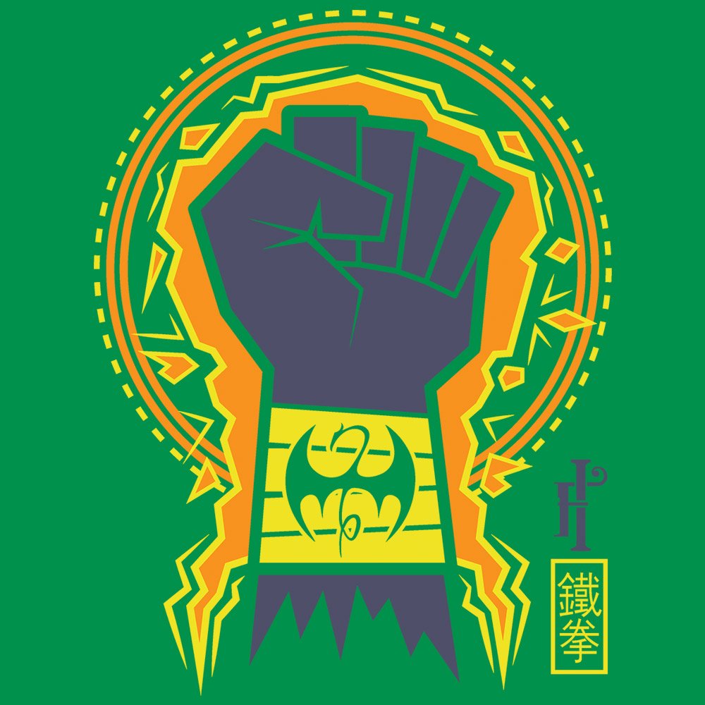 Fanboy30's tweet photo. Focus your chi @welovefine in these #IronFist shirts https://t.co/ggWEBFv1Sy #postfolio #welovefine #Marvel https://t.co/SpFci71o0C