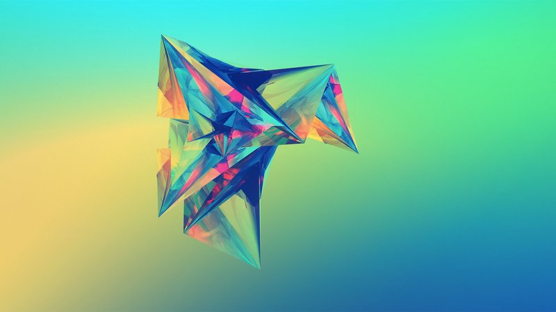 WallpapersOnWeb's tweet photo. Colorful crystal shape on a turquoise surface https://t.co/Tee6xN30B2 #desktop #wallpaper #abstract https://t.co/nFwpJYg8Ic