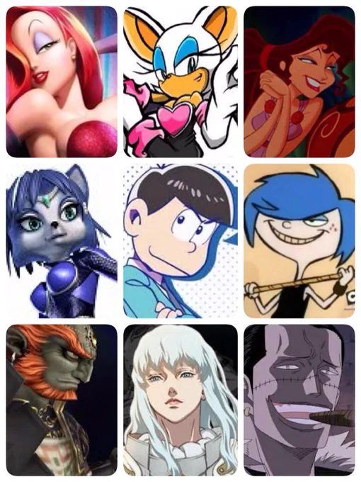 #歴代嫁を9人集めたら好みがわかる
男女混合 