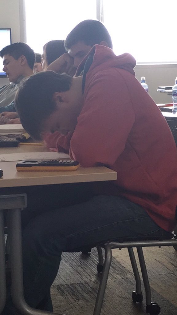 AAHSpassouts's tweet photo. "I'm studying the inside of my eyelids" -says every kid in math @nickklimek54 @KrickAnthony https://t.co/UTKck5KTnl
