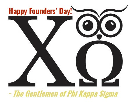 Happy #FoundersDay to <a href="/ChiOmegaXO/">Chi Omega Fraternity</a>