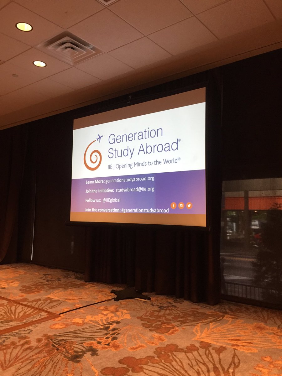 MeredithAbroad's tweet photo. Representing @ClemsonUniv at the #generationstudyabroad workshop today! #goabroad #cuabroad https://t.co/LAQLukQnqq