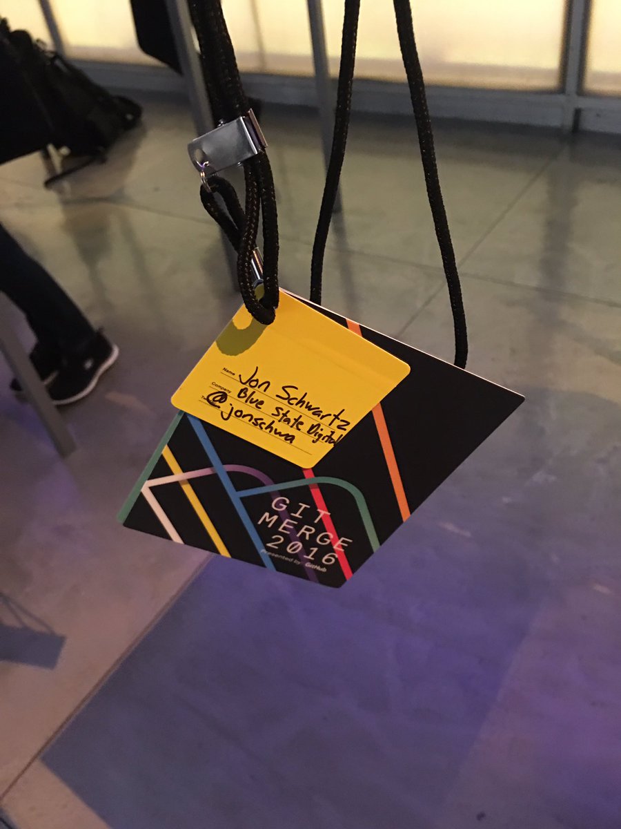 jonschwa's tweet image. #gitmerge2016 starts w/ an engineering problem. Handed me this &amp;amp; said &quot;this is unreliable, but you&apos;ll work it out&quot;