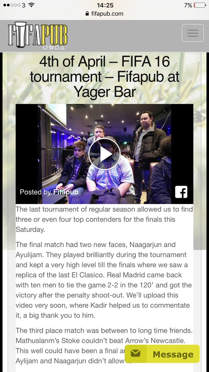 aYuLiJaM's tweet photo. FIFA16 Tournament last night ๐ Aku menanggggggggg. awt depa x pasang lagu 'Negaraku'? ๐๐ #FIFA16 #FIFAPUB https://t.co/EdVlpFI6sM