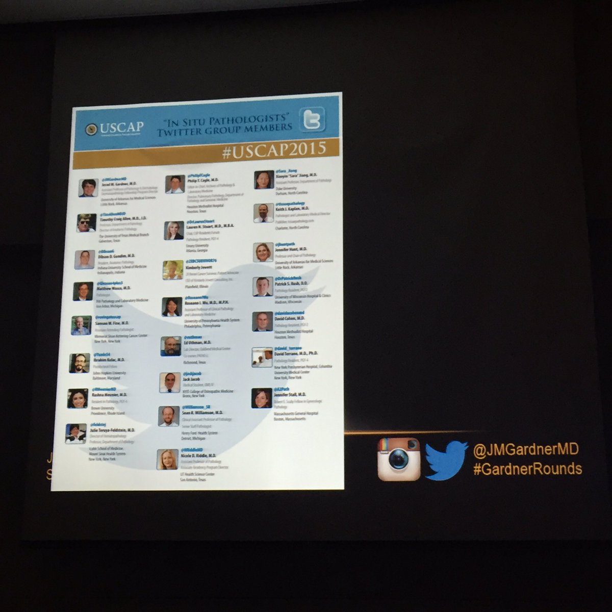 marenwhymd's tweet photo. It all started with #USCAP2015 and the original #insitupathologists -@JMGardnerMD https://t.co/PyKs9xnlA3
