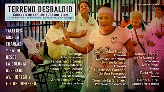 Barrioalaire's tweet photo. @La Guerrero vuelve a sonar! Sabado 9 de abril en Plaza San Fernando #Barrioalaire https://t.co/PE9vU9sjM0
