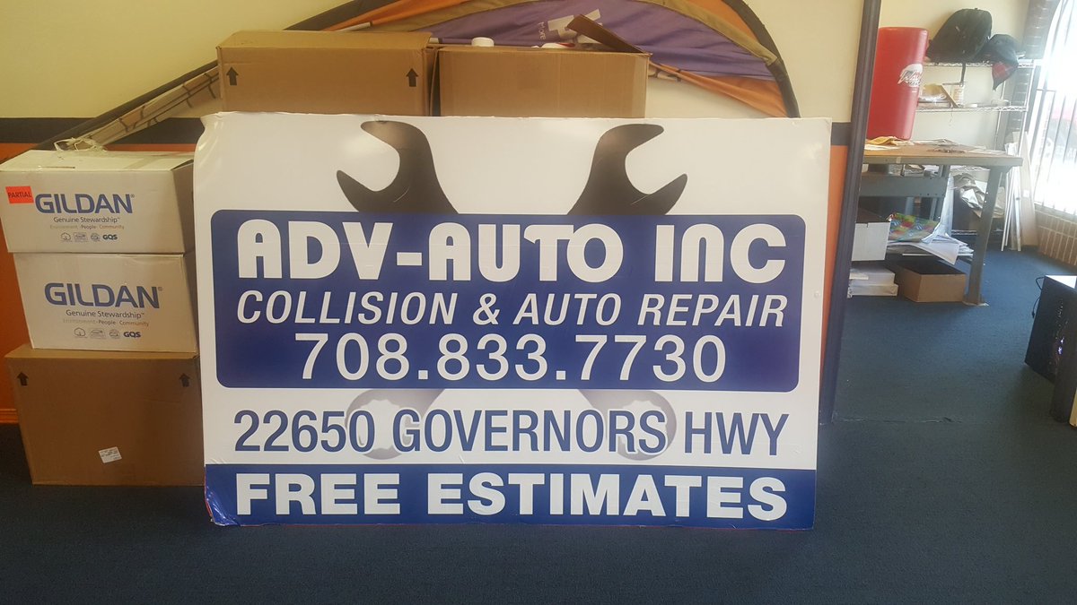 WePrint4Less's tweet image. Finished Product. 4' x 6' Aluminum Sign. Save money by using your old/current sign. #largeformatprinting #printing