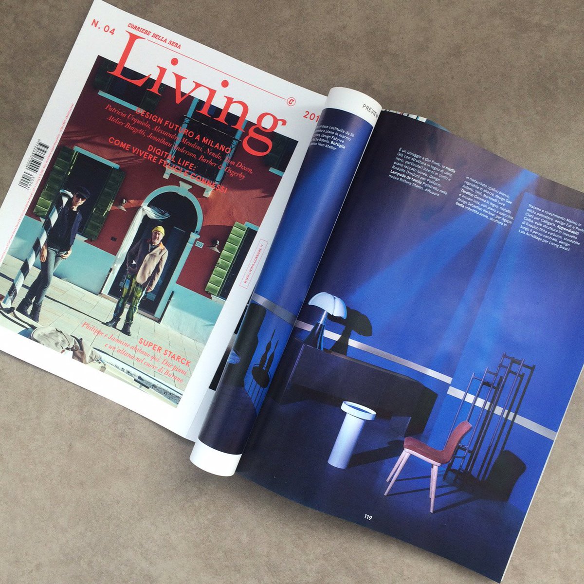 ClementeMatteo's tweet photo. Curious about #Calligaris @iSaloniofficial Milan previews? Check out Annie #chair on today @LivingCorriere issue! https://t.co/ygVu4LssTx