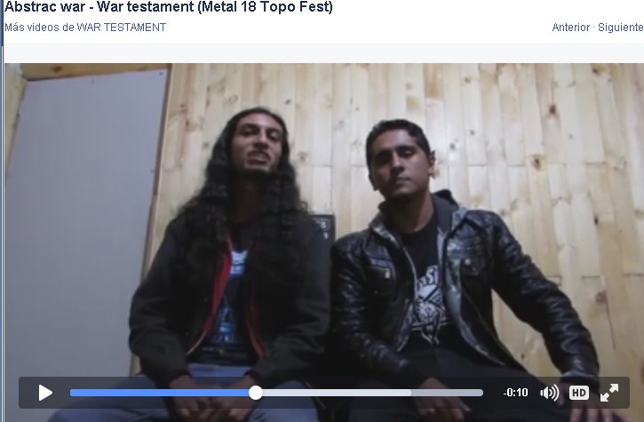 atoxicthrasher's tweet photo. #AbstractWar & #WarTestament en el #Metal18TopoFest
https://t.co/wtMRsj0hSM https://t.co/qHgRdC9bpQ
