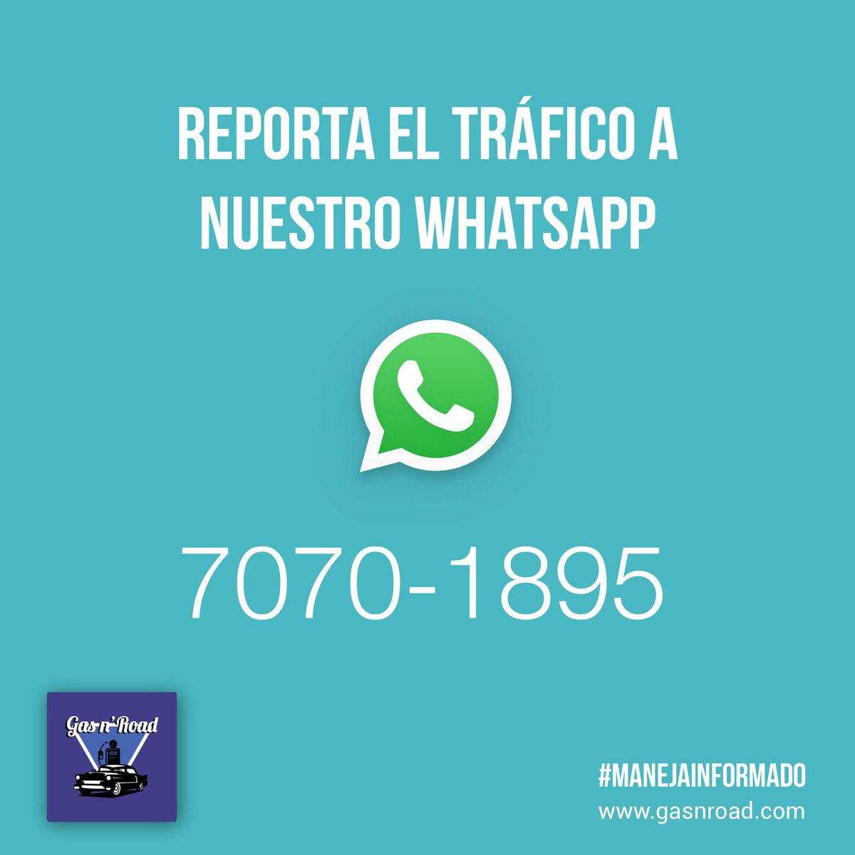 GasNRoad's tweet photo. Envia tus reportes y sera un gusto publicarlos con la comunidad conductora #TraficoSV #ManejaInformado https://t.co/2xYXGVy5Kf