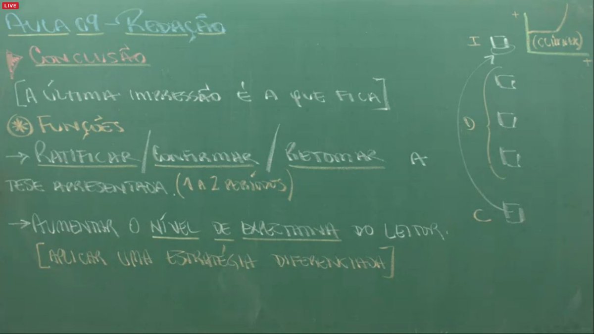 itsmeamelie1's tweet photo. Redação- Conclusão: funções e estratégias gerais 
#descomplicaaovivo https://t.co/EAOxq5b7V4