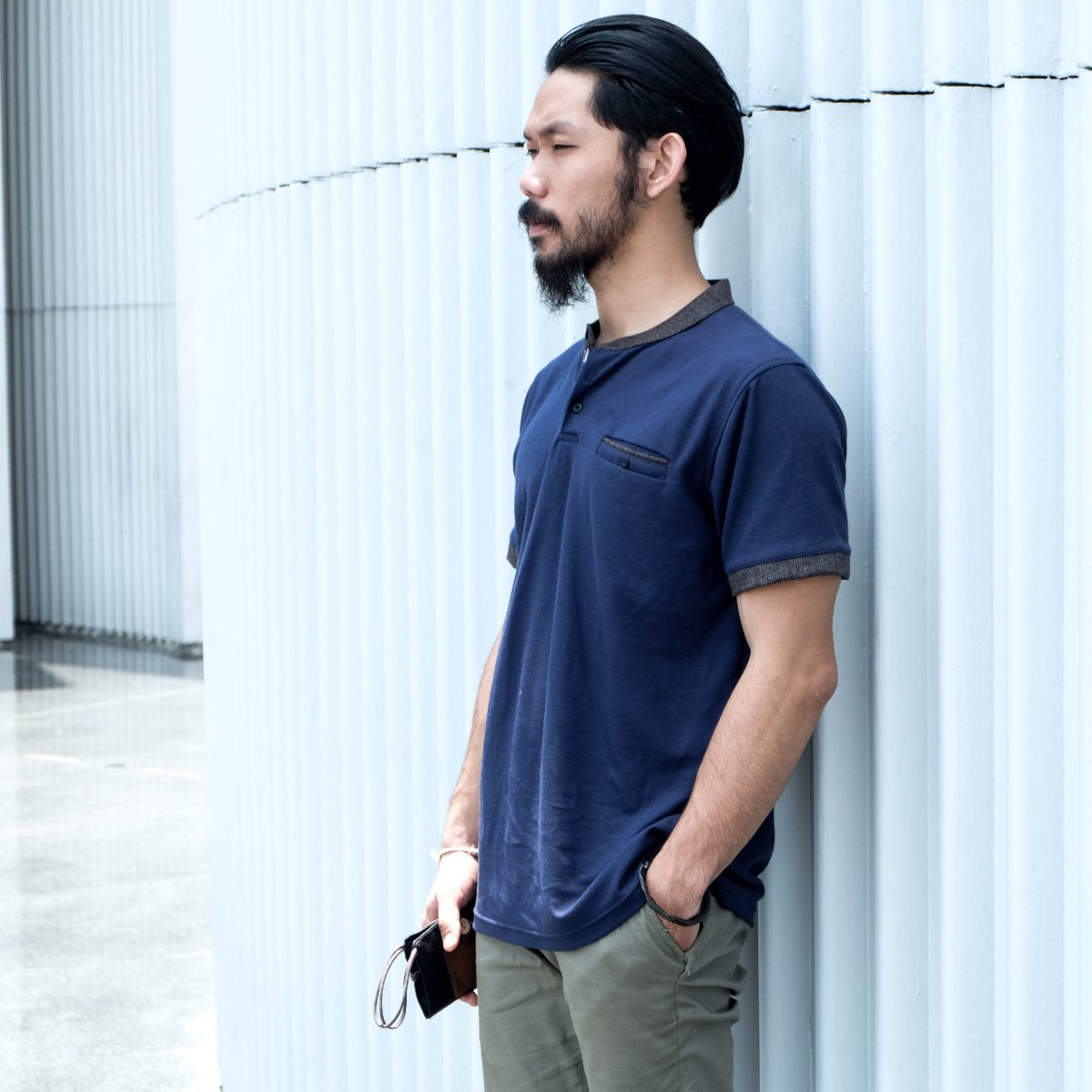 ObsClothes's tweet image. ZAFFRE // Navy Polo Shirt // IDR 225.000 

#obsclothes