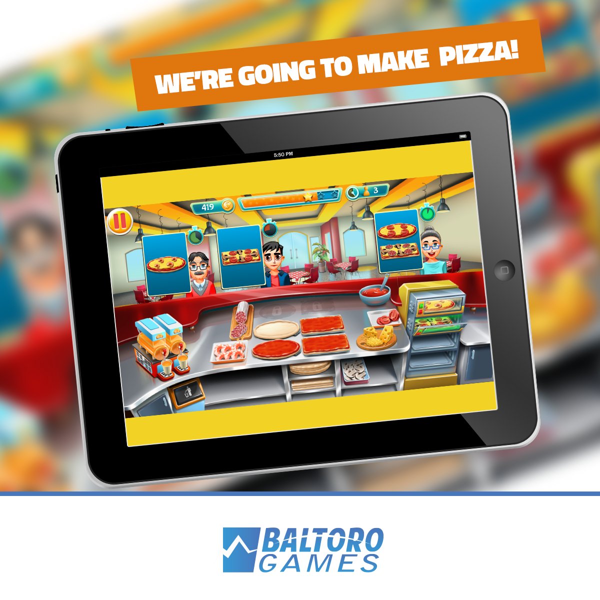 BaltoroGames's tweet photo. #NationalDeepDishPizzaDay is a perfect day for playing #pizza #game :) #PizzaDash #baltorogames #baltorofun https://t.co/0RKHnhcfP1